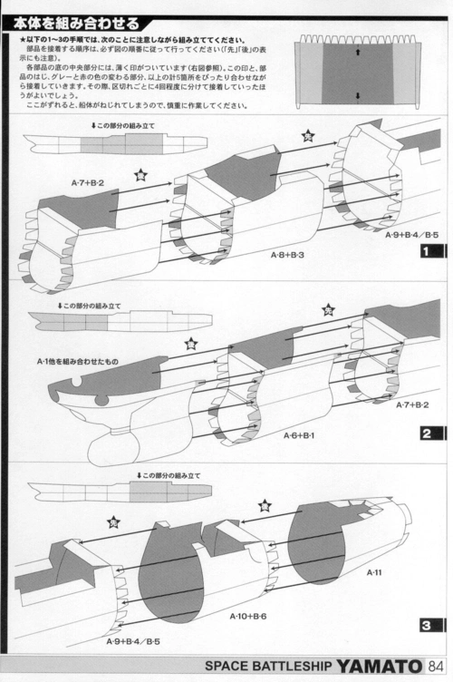 (纸模)宇宙战舰大和号