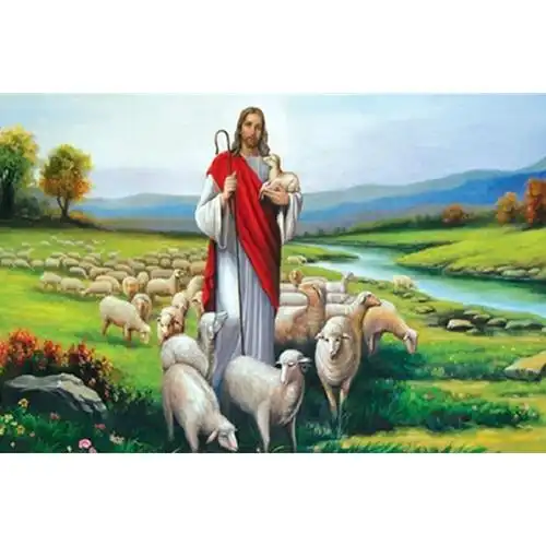 5d钻石画货源直销2018圣诞老人送小孩礼物画贴钻十字