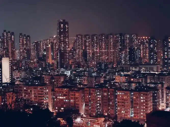 84香港18区的日与夜深水埗嘉顿山