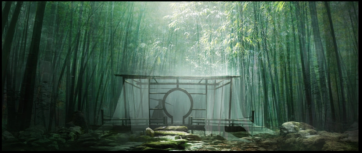 竹林|插画|概念设定|甲申 - 原创作品 - 站酷 (zcool)