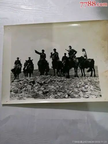 七十年代老照片骑兵