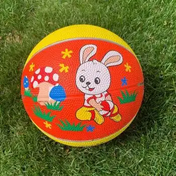 畅耀格3号皮球儿童橡胶篮球玩具幼儿园5号小学生室内外投篮机篮球幼儿