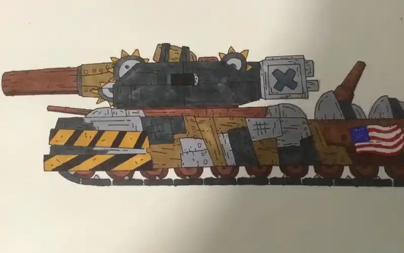 坦克魔改美国巨鼠