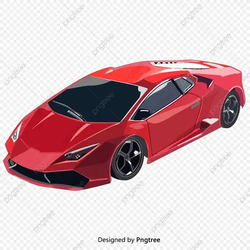 红色超级跑车, 汽车剪贴画png, 车的, 红色 png图片素材和向量图