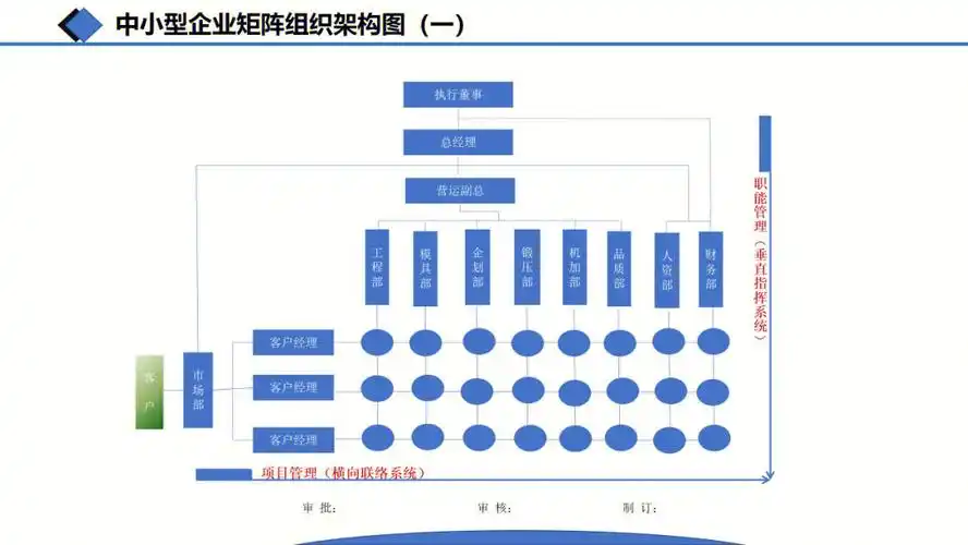 矩阵式组织架构设计与高管职能分工
