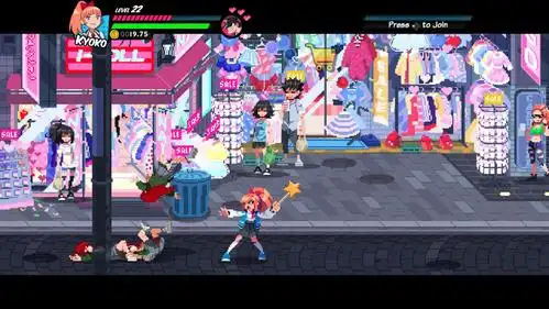 原创热血物语外传热血少女让你重忆童年的美好游戏时光