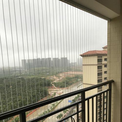 客隐形防盗网防护网阳台窗户专用316不锈钢丝绳包尼龙纱窗儿童护栏 3