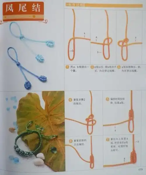 手串佛珠编织打结穿法