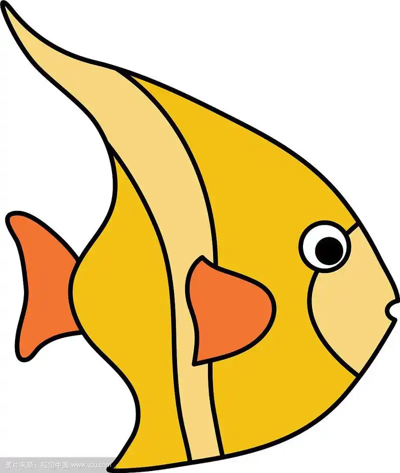 卡通可爱的鱼