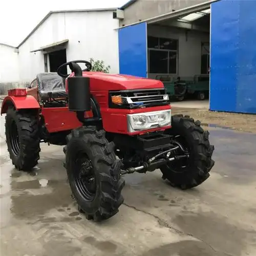 玛沁县 农用小四轮拖拉机 蔬菜大棚管理机 单缸四驱小四轮旋耕机