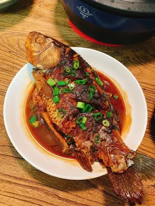 家常红烧鲫鱼马克西姆不粘锅