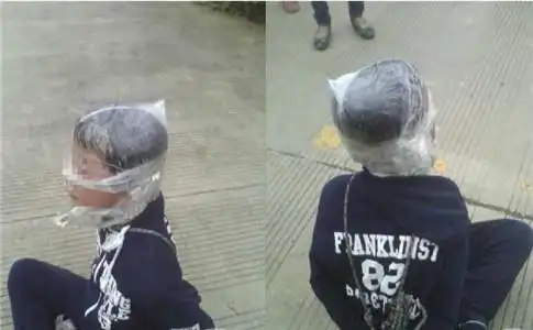 男童被绑架 学警匪片机智逃脱