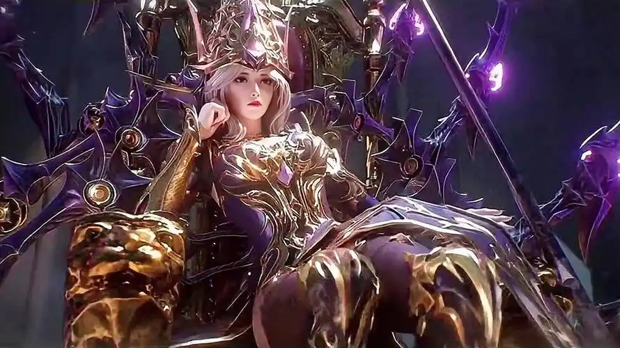 斗罗215比比东20版女神罗刹神露真容渔网衣太显身材了