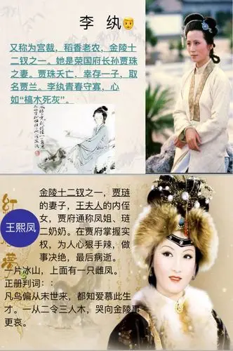 李纨和凤姐:同为媳妇,一个缟素苍白,一个精彩纷呈.