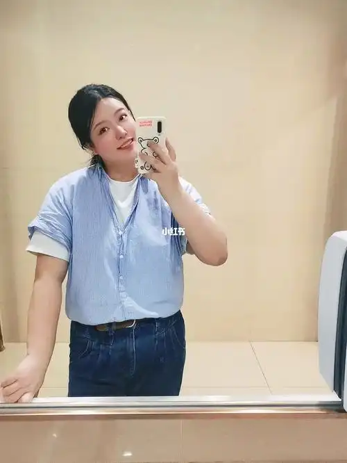 160斤真胖女孩穿搭第二天