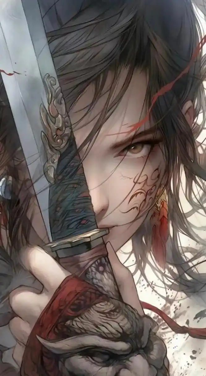 古风清冷剑客女侠壁纸 676767 #古风图片