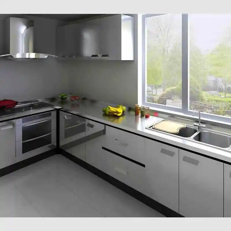 厨房装不锈钢台面到底好不好?过来人说句话:感觉有点"香"!