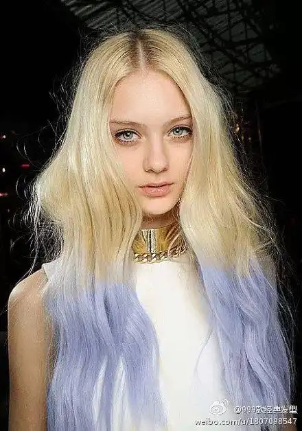 冰淇淋色系发色~~~高端大气上档次~~~喜欢的赞