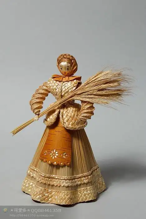 【转载】麦杆编织艺术品