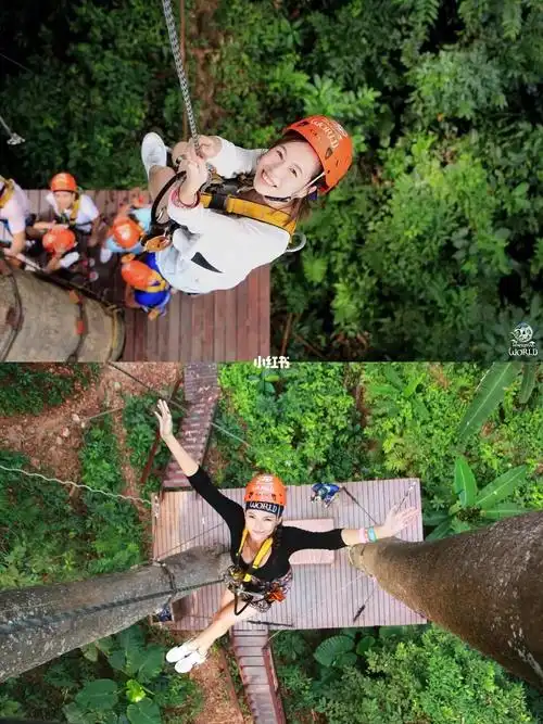 普吉岛必玩项目|丛林飞跃 超级无敌好玩