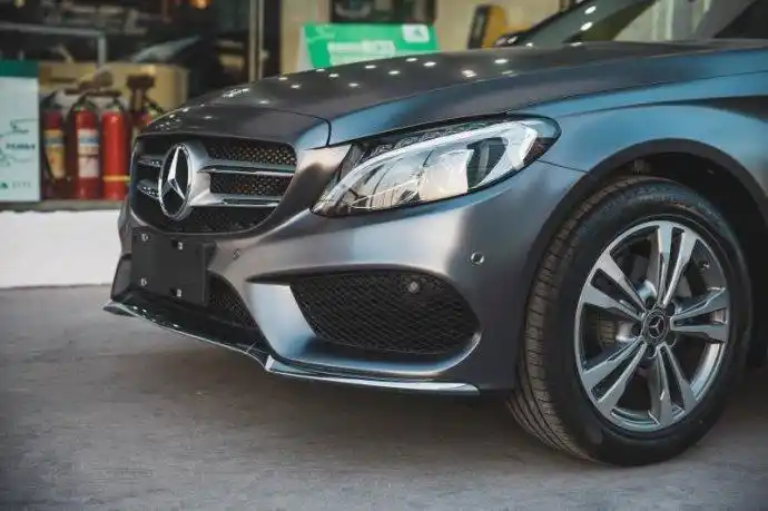 2018年车漆改色巨献 奔驰c级 选择3m1080 陶瓷深邃灰_搜狐汽车_搜狐网