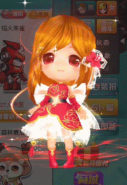 小橘子天使首先登场的是超人气歌姬——初音天使,你看,元气的小天使扎