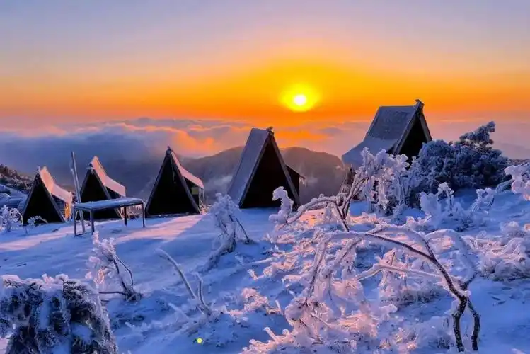 临海括苍山今早解封美景上线
