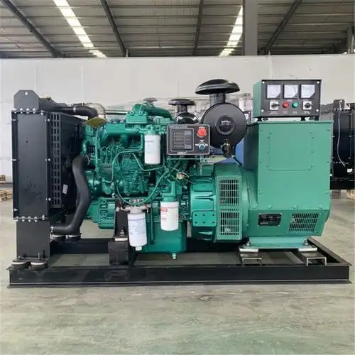 玉柴柴油发电机组 50千瓦发电机组 四保护半自动无刷发电机