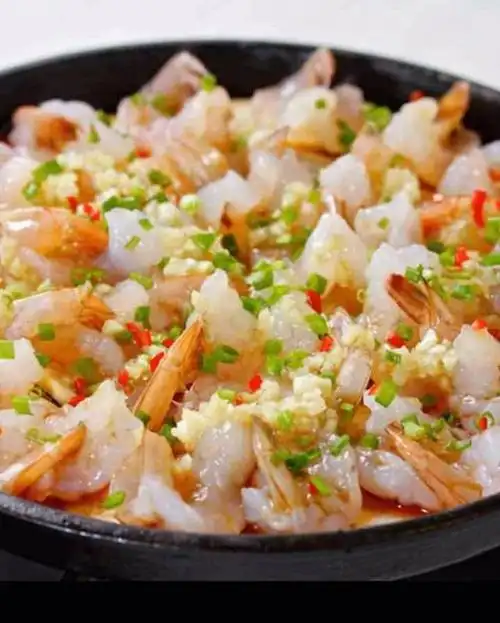 蒜蓉豉油凤尾虾