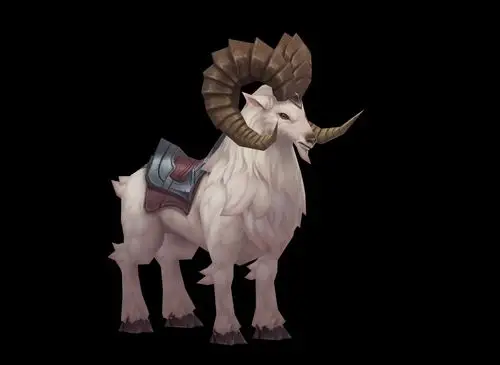 灵羊坐骑 3d模型