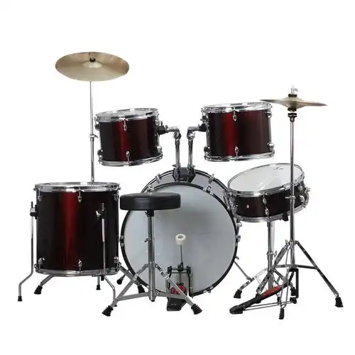 架子鼓正品slade红色五鼓两教学考级专业演奏其它民族乐器