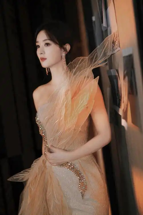 赵丽颖羽纱仙女裙