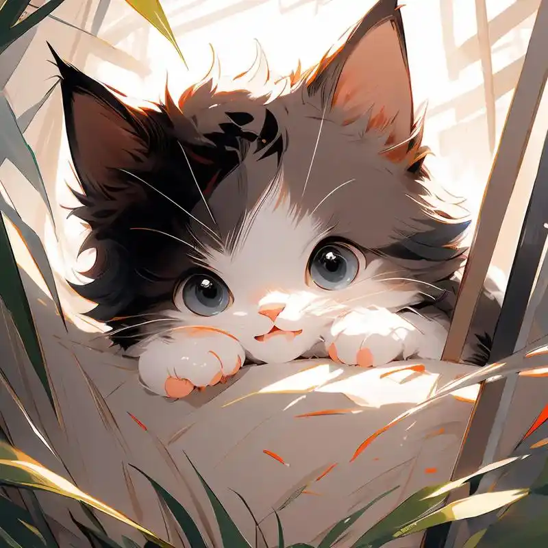 治愈喵 #优质头像 #喵星人 #动漫头像 #猫咪头像 #二次 - 抖音