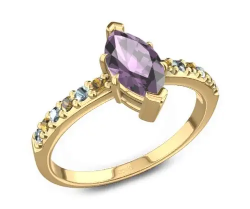 臂图片马眼宝石系列图片马眼宝石设计宝石戒臂镶嵌马眼形戒指镶嵌图片