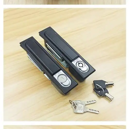 京选好货配电箱锁高低压电柜锁配电箱柜门锁平头ms818动力柜门锁ms49