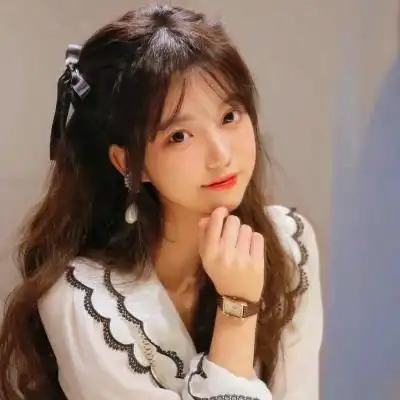 真人可爱小清新女生头像图片