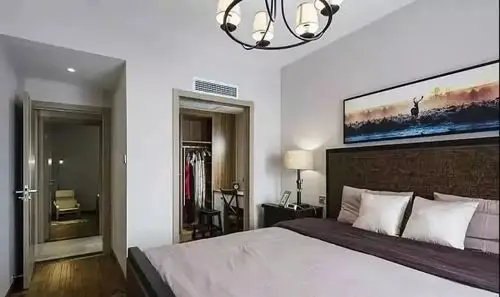 梵帝尼这衣帽间是主卧卫生间改造的漂亮