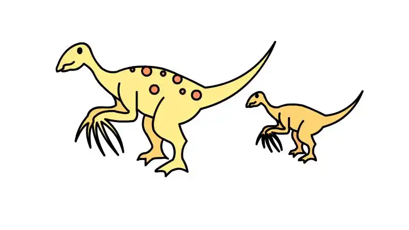 镰刀龙怎么画 镰刀龙怎么画简单又帅气 镰刀龙简笔画-养娃家