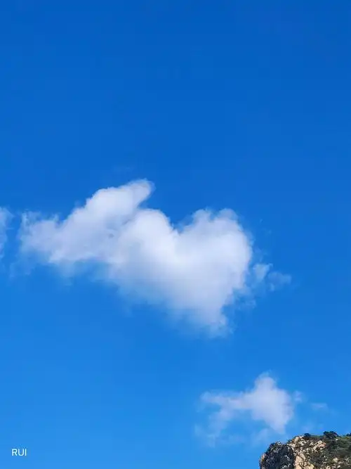 天气晴朗,空气清新,世间温柔皆如干净的云朵