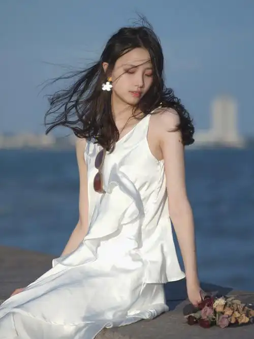 在八大峡晃悠了一天91@魔都周海媚夏日写真|情绪海风