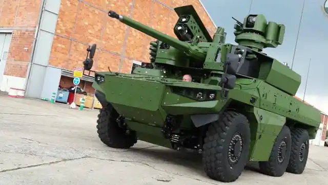 法国新型6x6装甲车,开眼界了