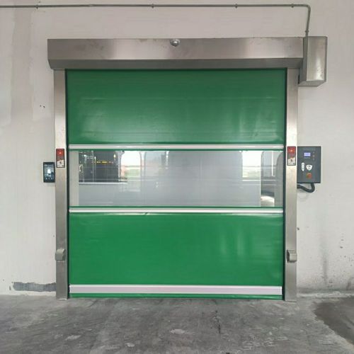 pvc快速卷帘门堆积门雷达感应自动提升门防尘净化门工业提升门【5天内