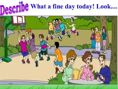 现在进行时 : present progressive 概念 : 表示现在正在发生的动