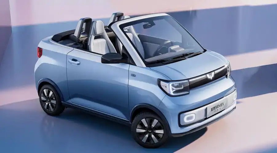 敞篷车自由不是梦 五菱宏光miniev敞篷版官图发布