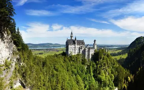 欧洲新天鹅堡高清电脑壁纸,高清图片,电脑桌面-壁纸族