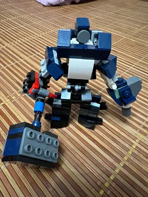 乐高自由拼搭之浩天锤机甲小在自取