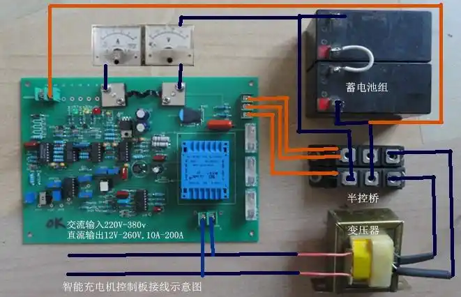 48伏的充电器充满指示灯不变换一个新充电也是那样是电池质量问题吗?