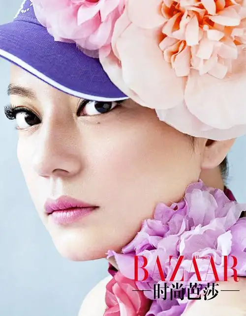 赵薇登芭莎杂志封面 眼妆妩媚展风情_服装图库–中国服装网