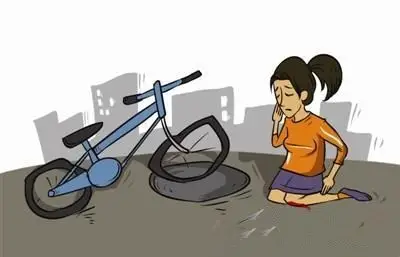 女童摔伤无监控骑车人被判赔偿