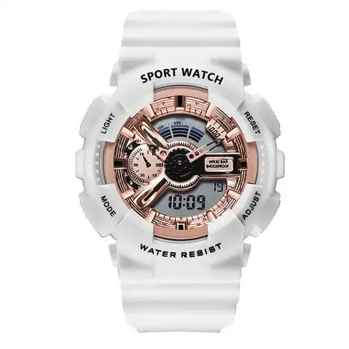 七夕礼物送女友电子手表女ins风简约气质高中学生运动防水独角兽